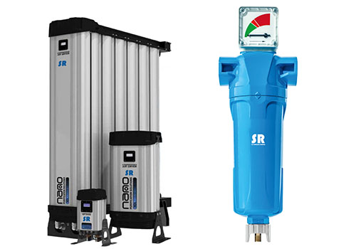 壓縮空氣吸干機(jī)和過濾器